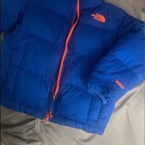 North face bubble coat